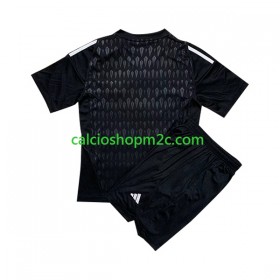 Real Madrid Portiere Bambino Maglia Trasferta 2023/2024 Manica Corta (+ Pantaloncini)